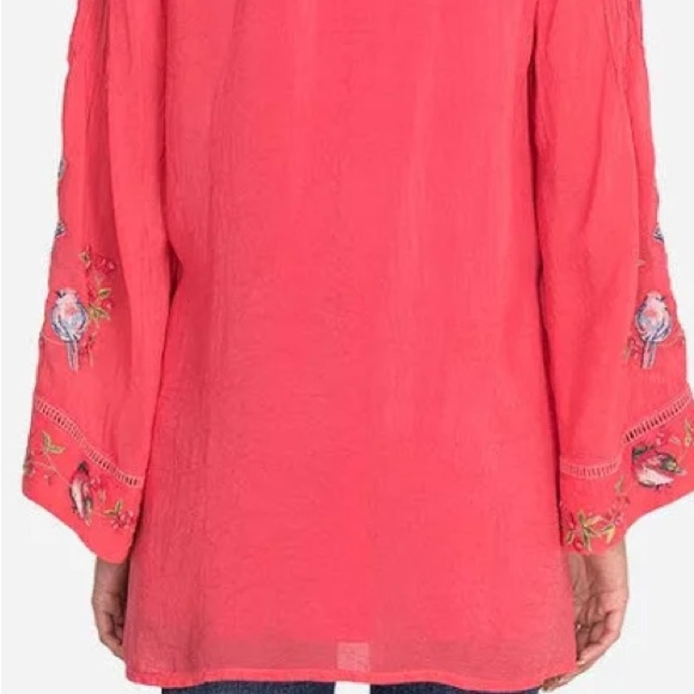 Johnny Was Farfalla extremely heavily embroidered blouse NWT RARE - Picture 8 of 11